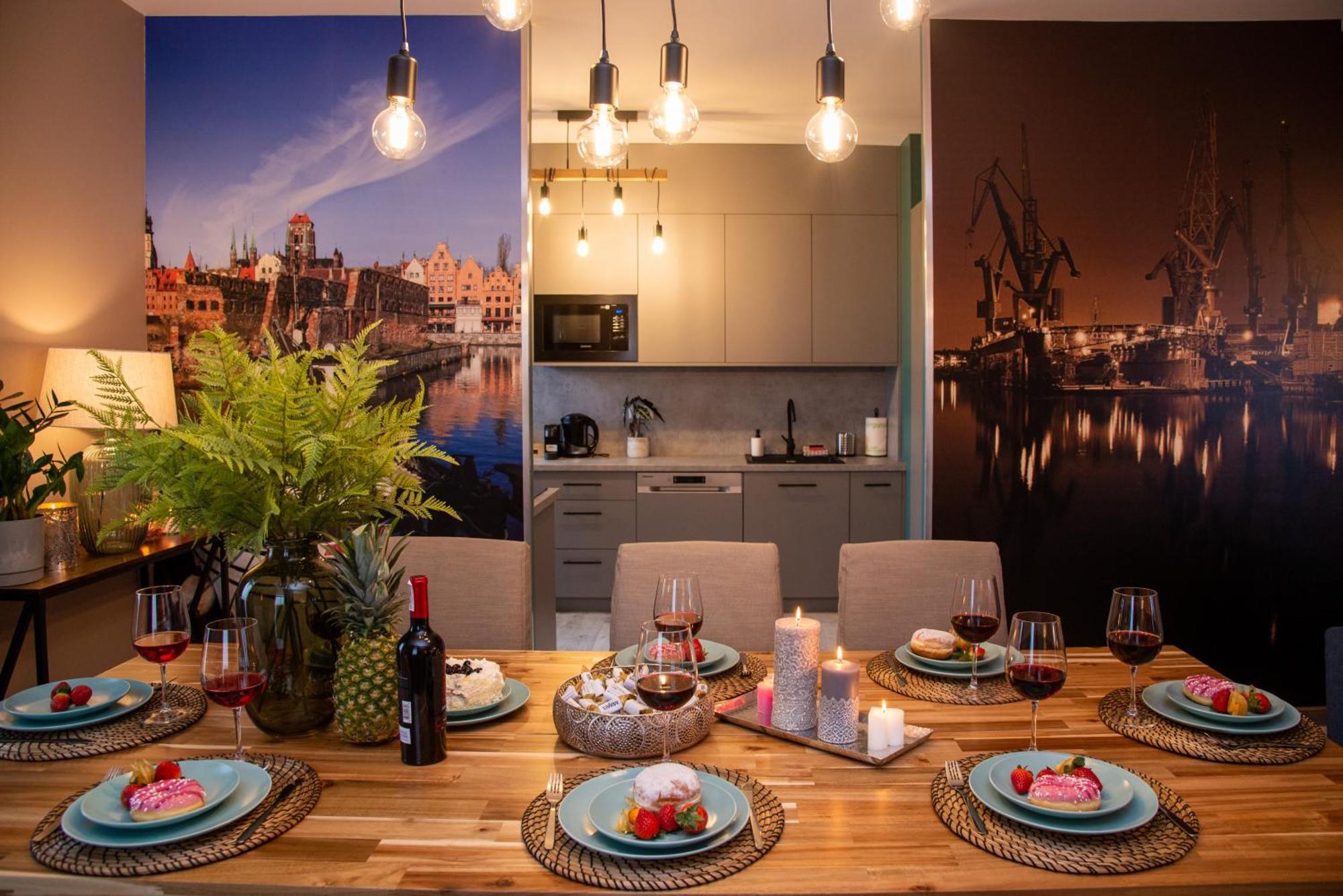 Premium 4 Rooms Apartment Gdansk Exterior foto